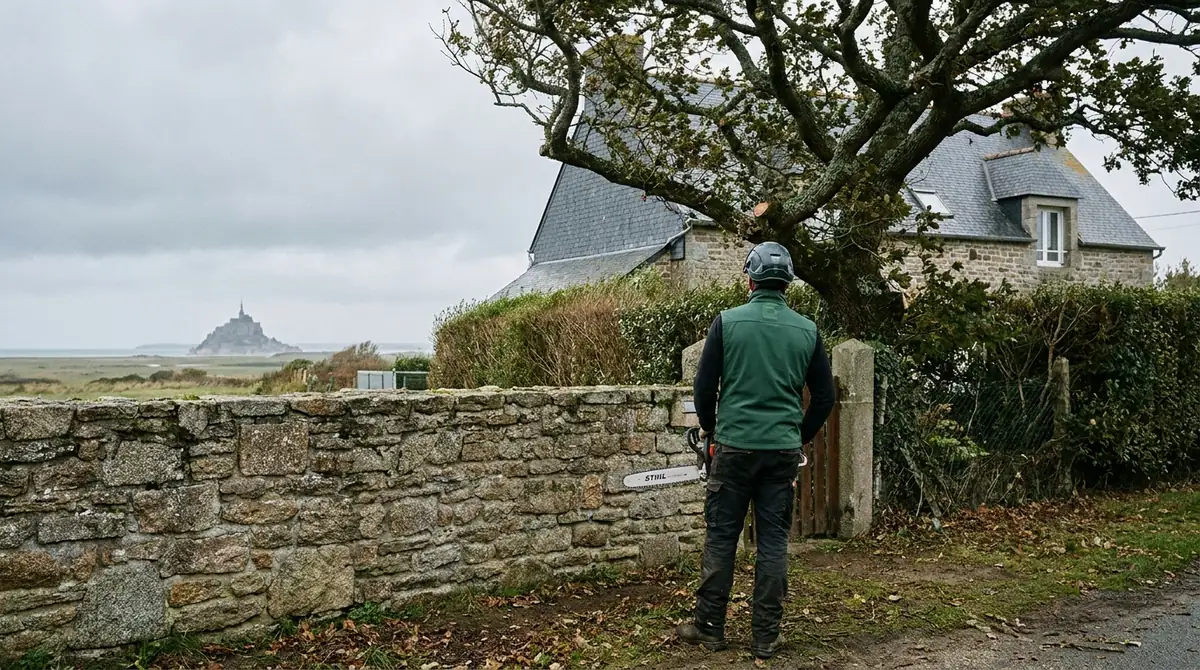 Arbre du voisin trop haut ou dangereux : que faire légalement ? (Cherbourg-en-Cotentin)